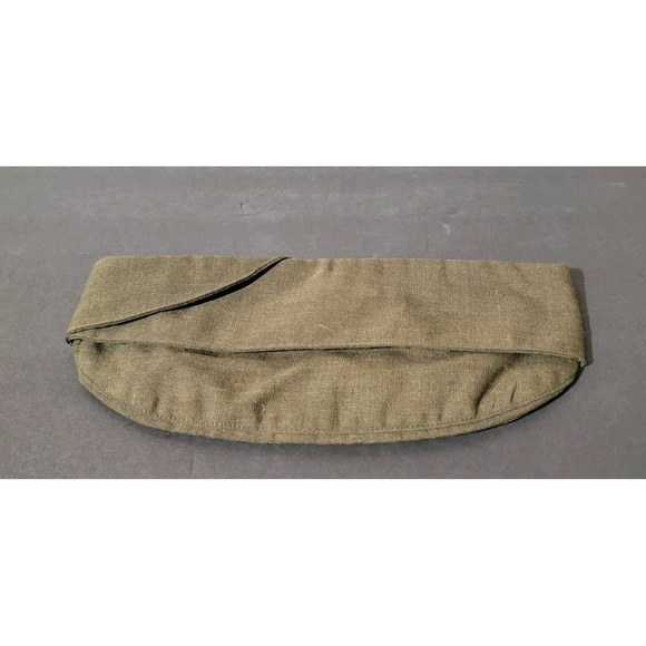VIntage 1970s USMC Green Alpha Uniform Wool Serge Garrison Cap Hat Size‎ 7 - Picture 3 of 6